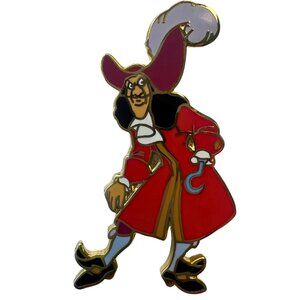 Disney Trading Pin, Captain Hook 2002 Peter Pan Villain Pin